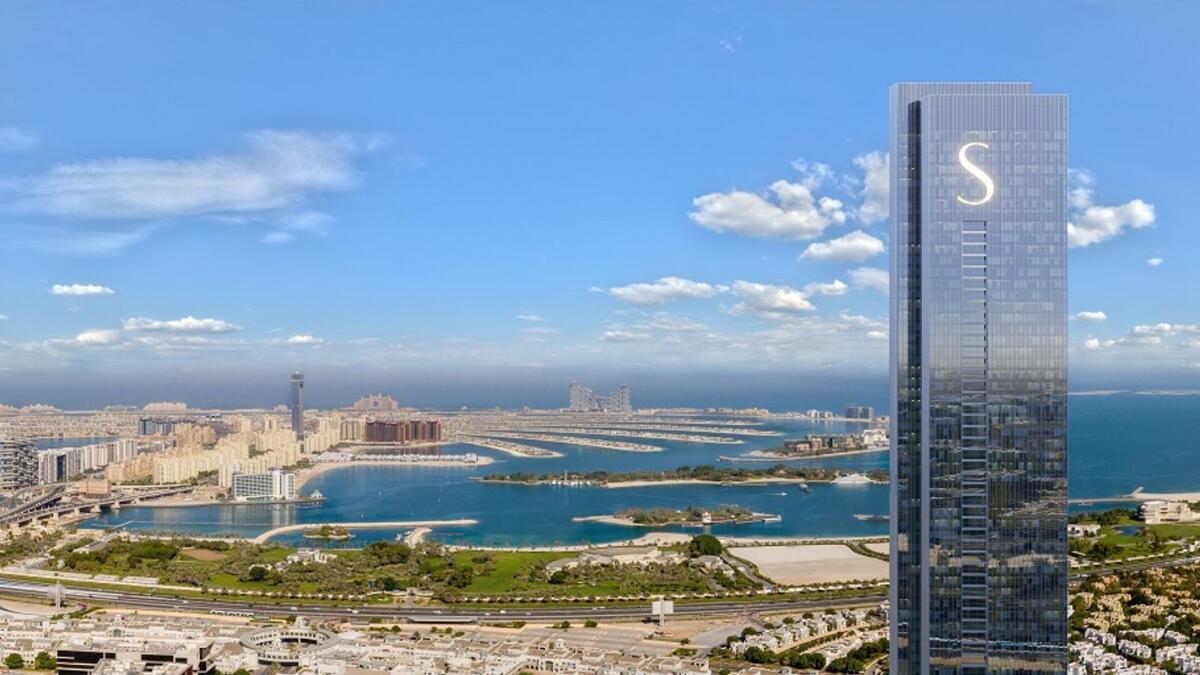 The S tower features two types of luxury apartments, and offers easy access to the prime locations of Dubai.