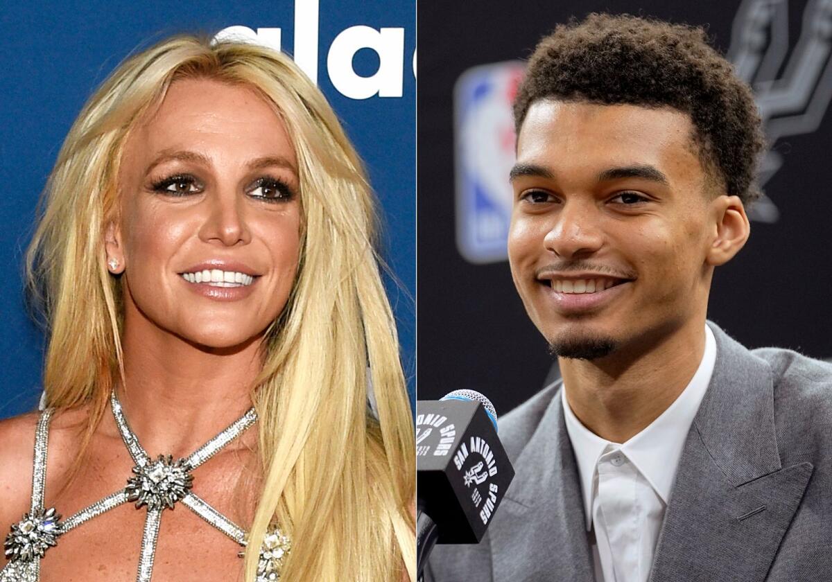 Britney Spears struck self in incident with Victor Wembanyama: Police -  News | Khaleej Times