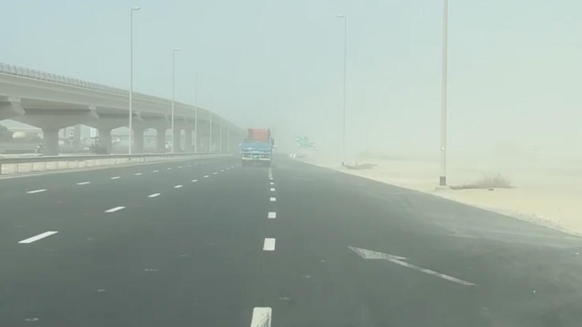Videos: Massive sandstorm in Dubai; heavy rains, hail in some parts of UAE  - News | Khaleej Times