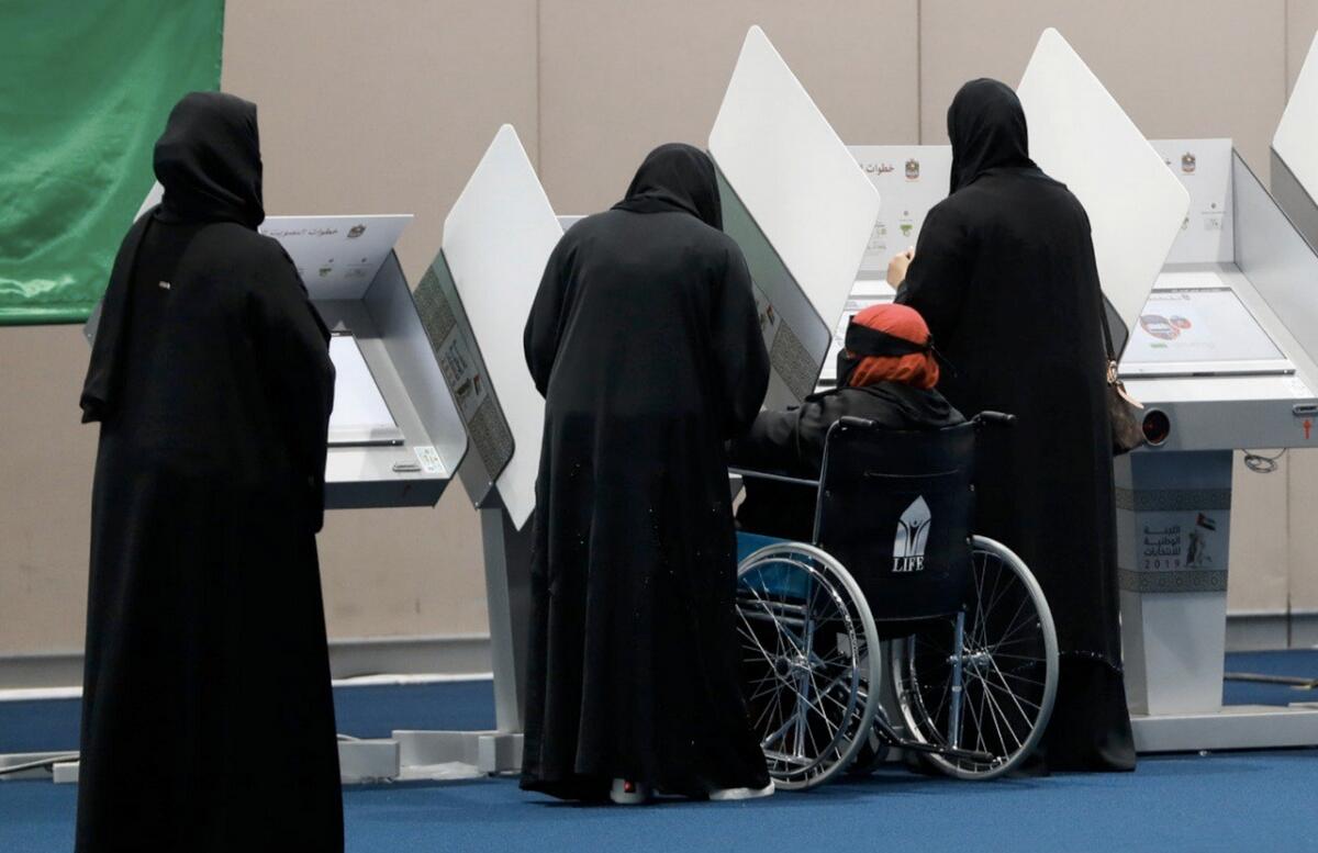 voting, FNC elections 2019, FNC, elections, UAE votes