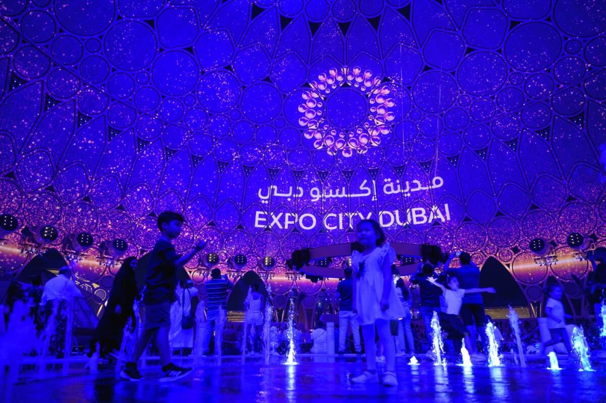 Expo City Dubai: Al Wasl dome’s free daily shows, new fountain; all you need to know