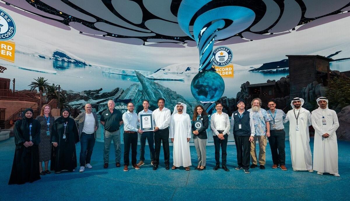 SeaWorld Yas Island bags Guinness World Records