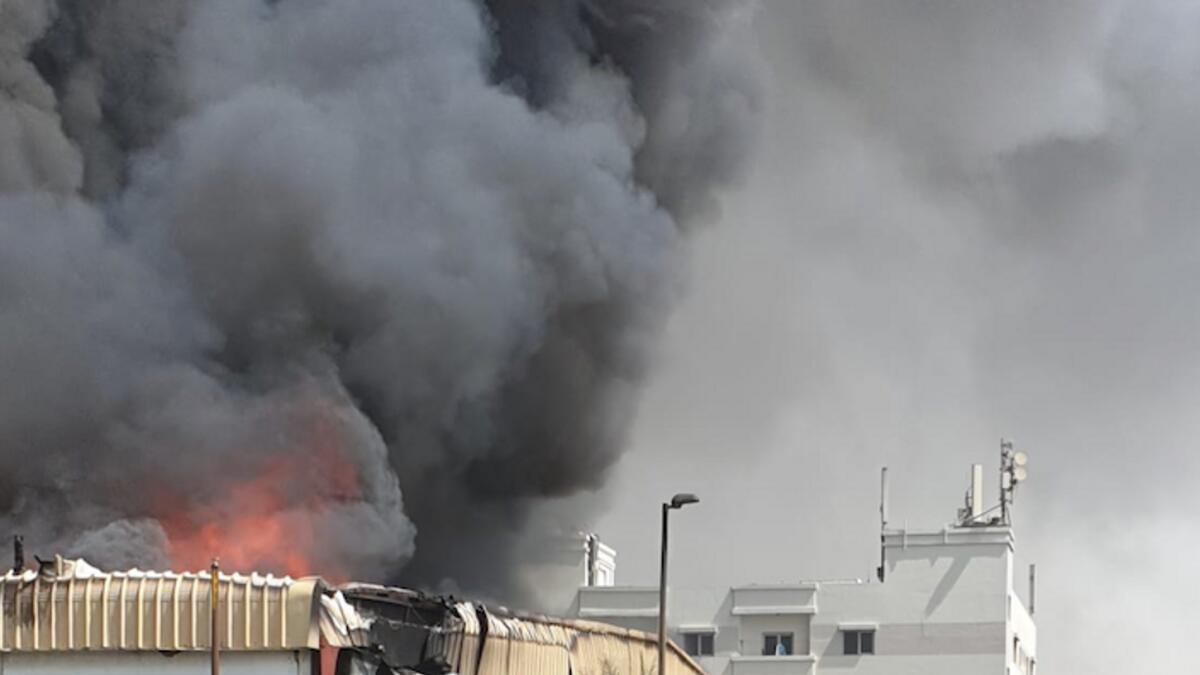 UAE: Fire breaks out in warehouse; workers evacuated - News | Khaleej Times
