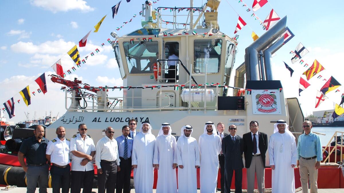 Sharjah Ports receives first ASD 2 tug boat - News | Khaleej Times