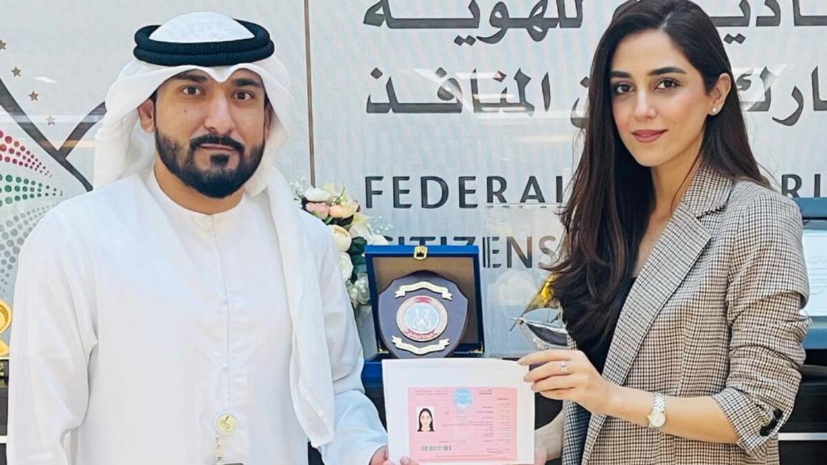 Dubai: Pakistani actress Maya Ali gets UAE Golden Visa - News | Khaleej  Times
