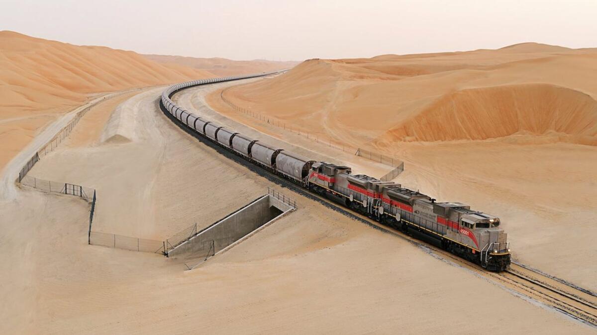 UAE: Etihad Rail trains zip across the desert as project completes new milestone - News | Khaleej Times