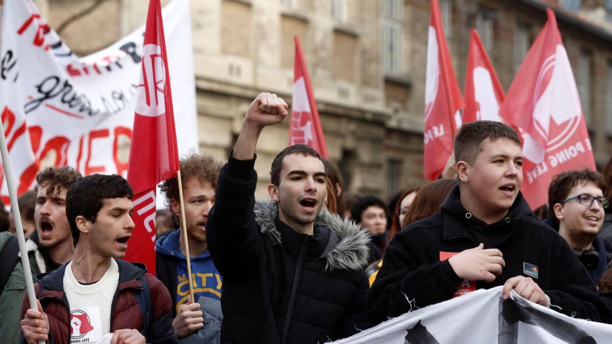 France faces massive strikes over pension reform - News | Khaleej Times