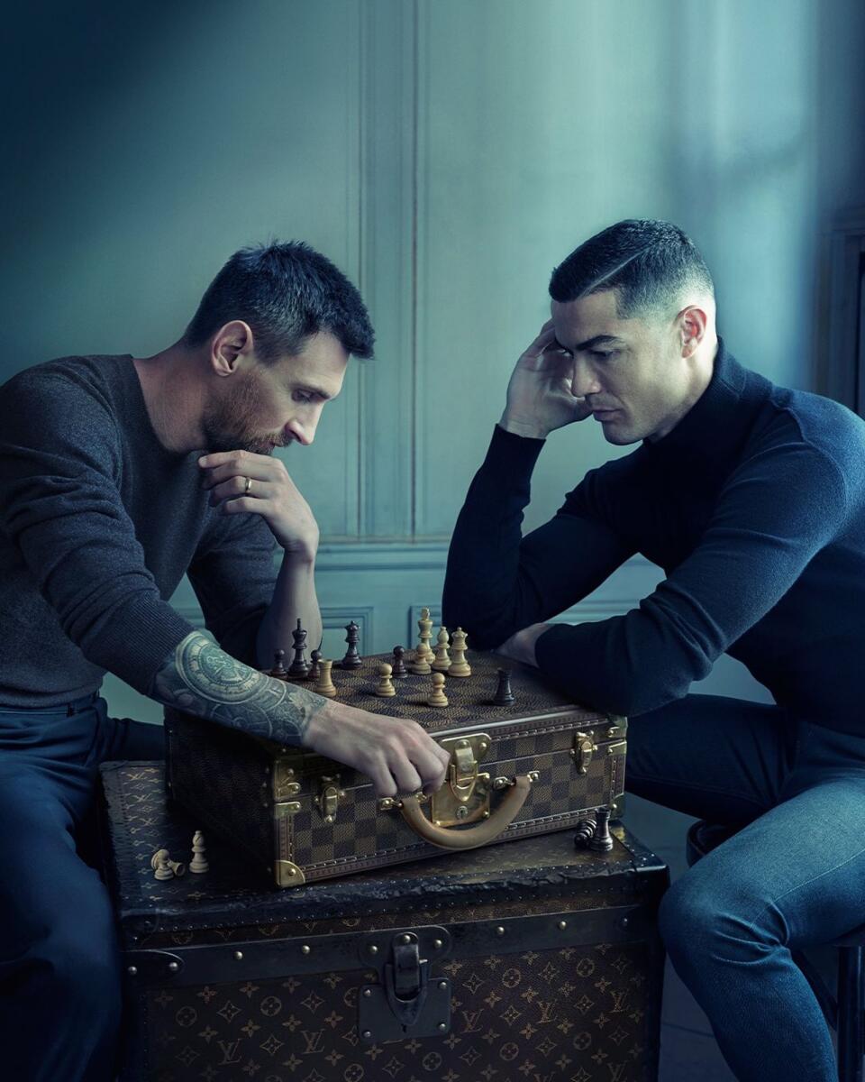 EXCLUSIVE: Lionel Messi Features Solo in New Louis Vuitton Campaign