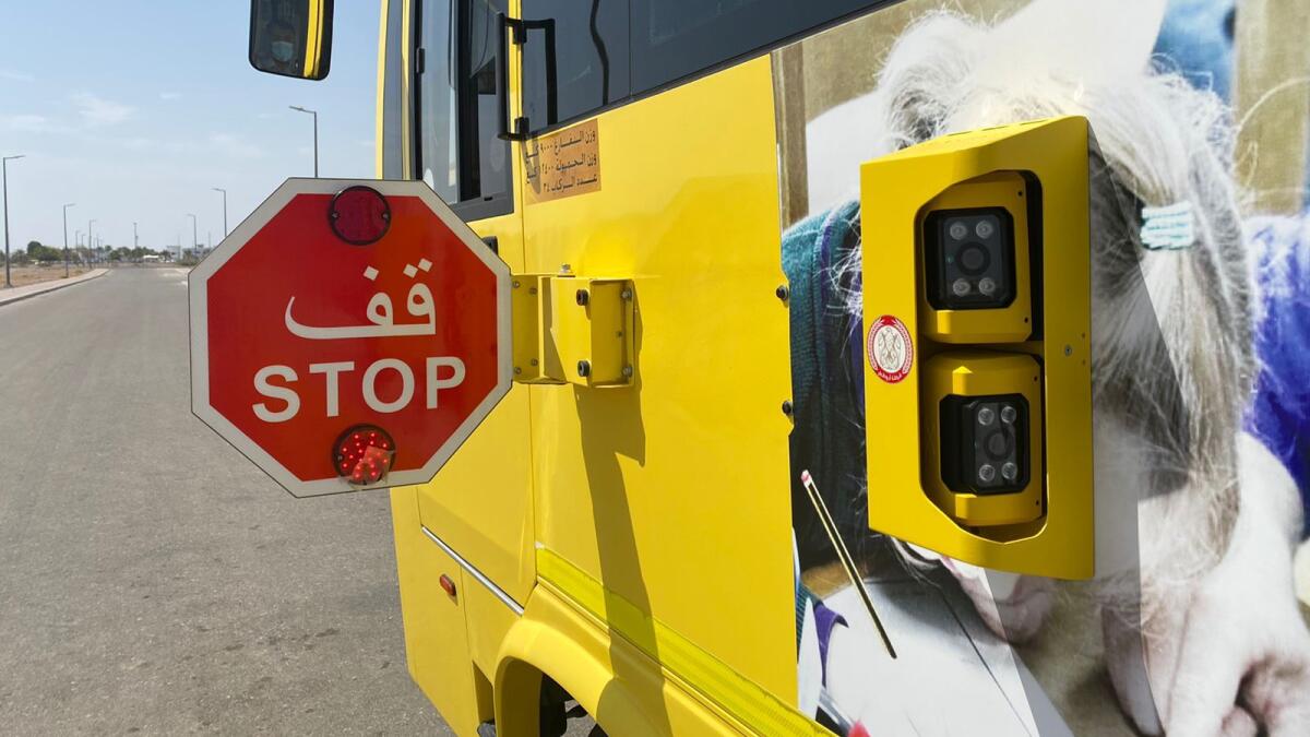UAE: Dh1,000 fine warning as police issue school bus stop sign rules - News | Khaleej Times