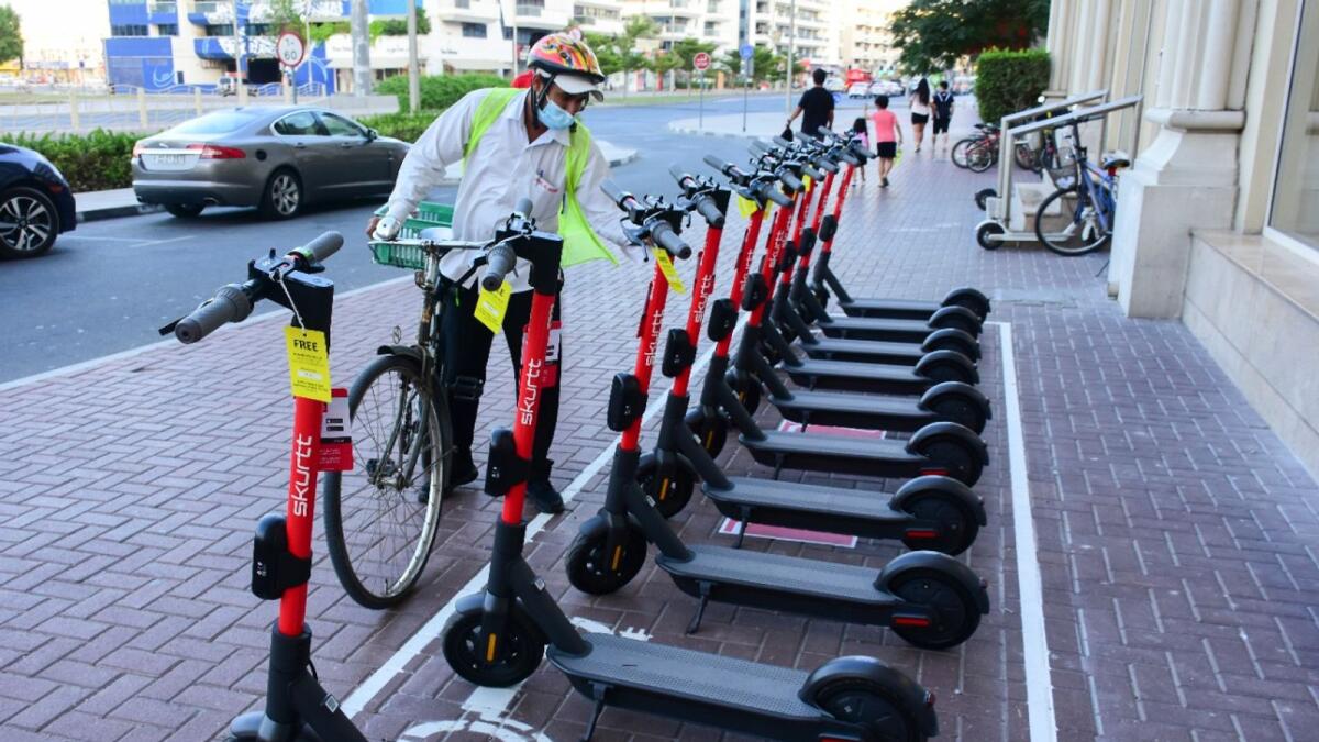 Línea del sitio Omitido cinturón All you need to know: Now, rent an e-scooter in Dubai - News | Khaleej Times