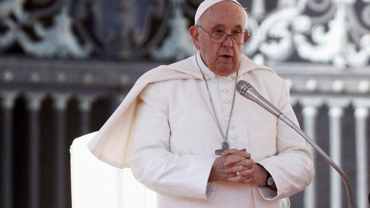 COP28: Pope Francis cancels Dubai trip, says Vatican