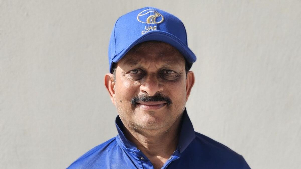 Lalchand Rajput was appointed UAE men’s team’s head coach. - Supplied photo