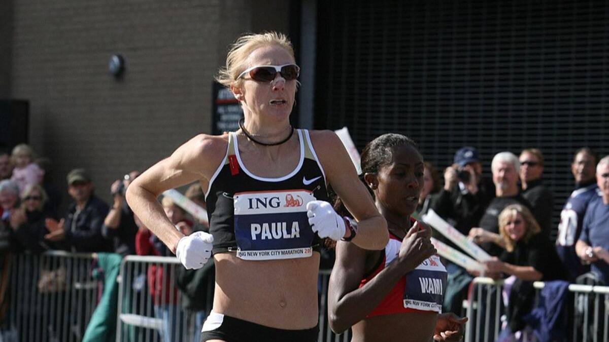 Paula Radcliffe held the women’s marathon world record for 16 years. - Supplied photo