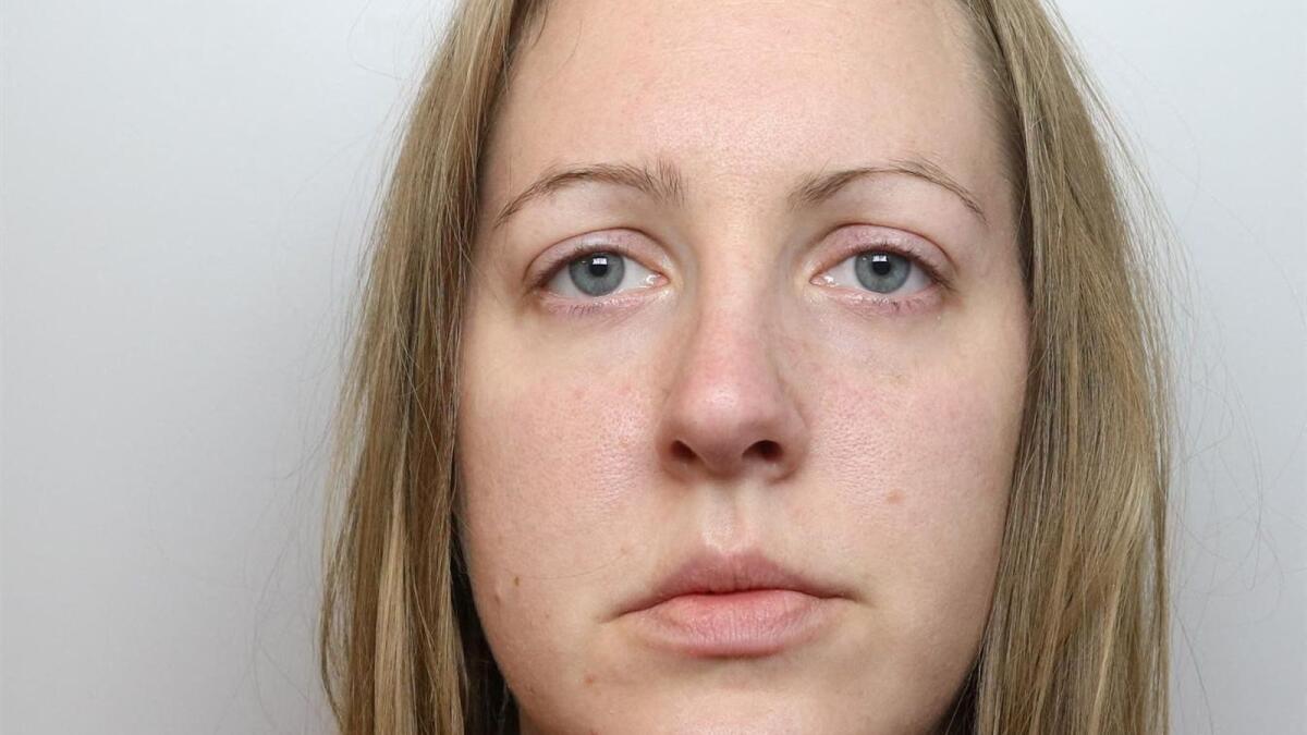 Lucy Letby, who was on trial at Manchester Crown Court charged with the murder of seven babies, in Chester, Britain  — Reuters file