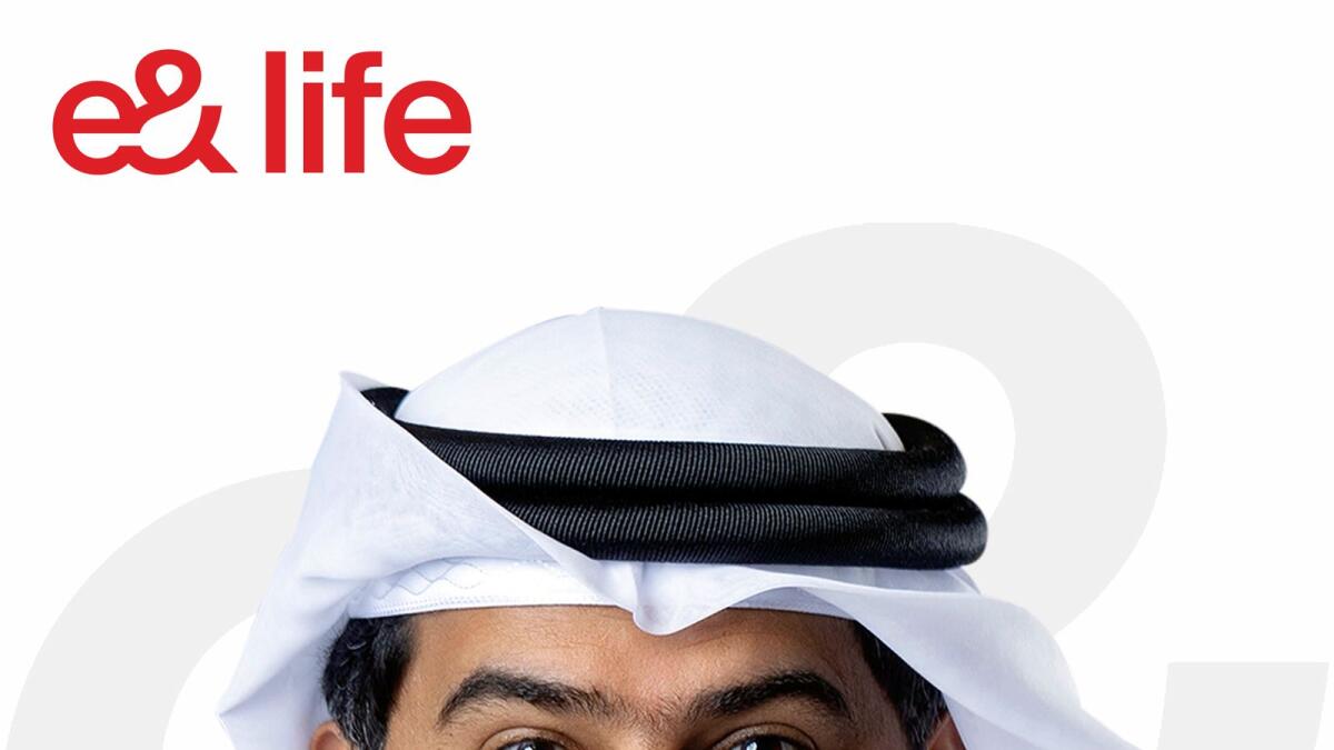 Khalifa Al Shamsi, CEO of e&amp; life. — Supplied photo