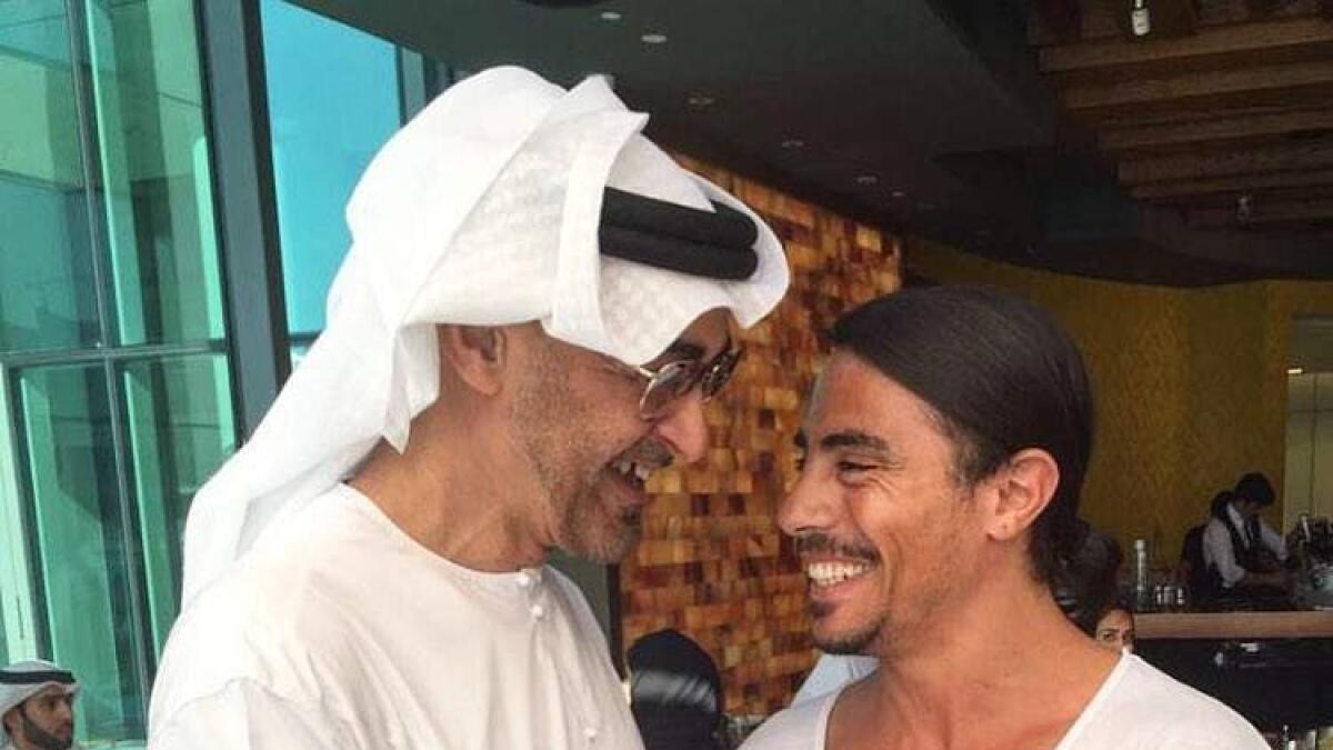 Dubai viral chef Salt Bae meets Abu Dhabis Sheikh Mohamed