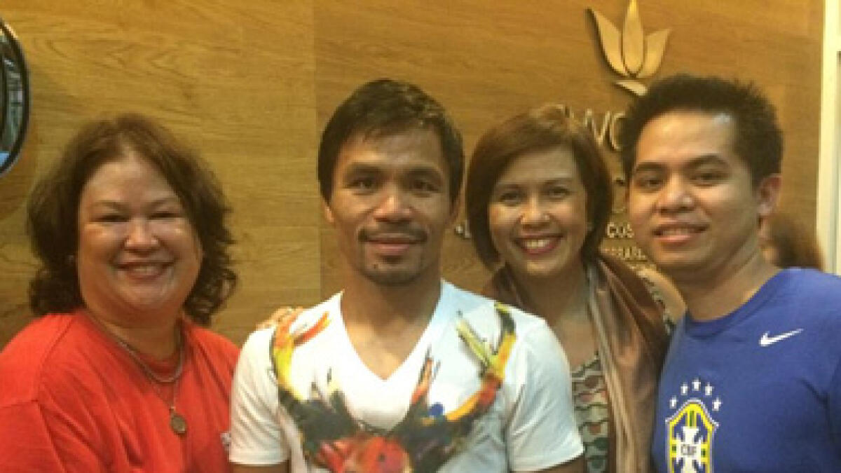 Manny Pacquiao: The big Filipino Pride counts on UAE fans
