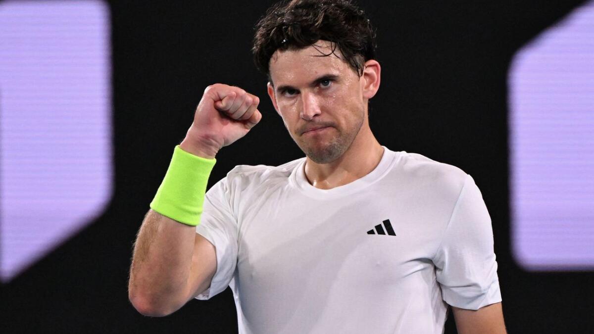 Over the course of his career, Thiem won 17 tournaments. - AFP File