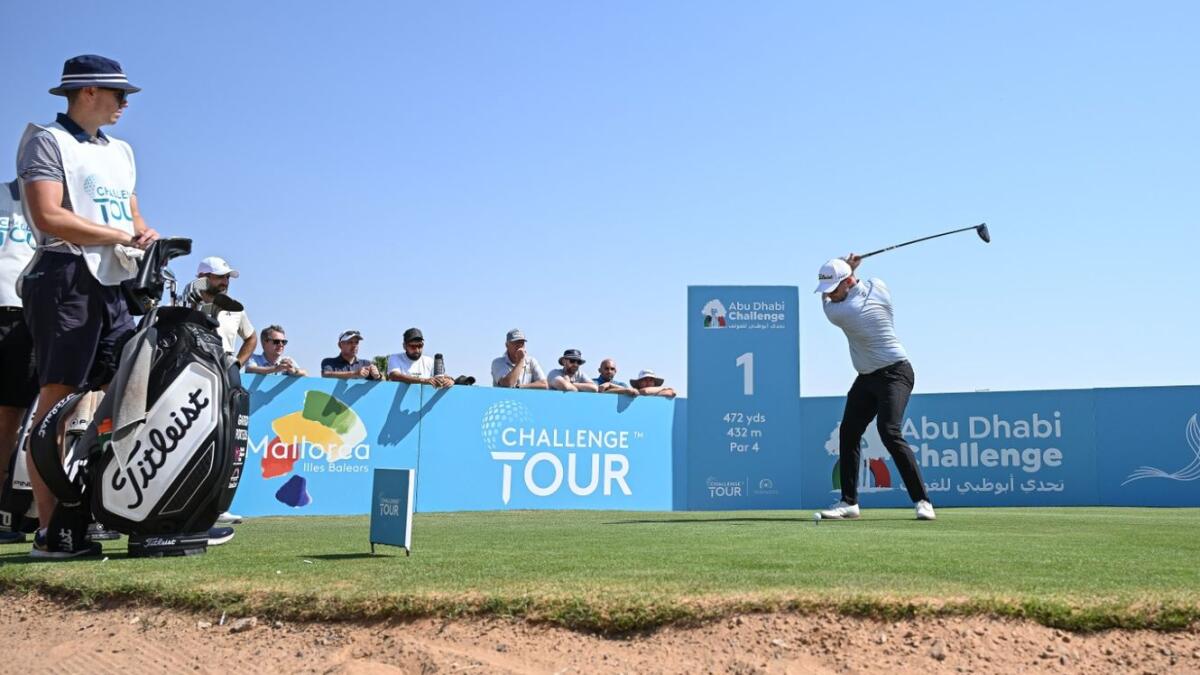 Dubai based Garrick Porteous won the 2024 Abu Dhabi Challenge at Al Ain Equestrian, Shooting and Golf Club - on the Challenge Tour. - Supplied photo