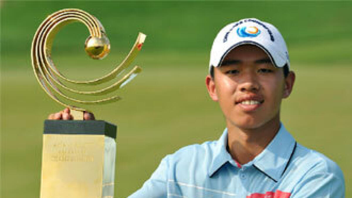 Chinese wonder-kid, 14, wins Masters berth