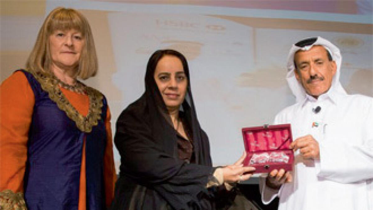 1st Khalaf Al Habtoor lifetime &#8232;award for Dr Rafia Ghubash