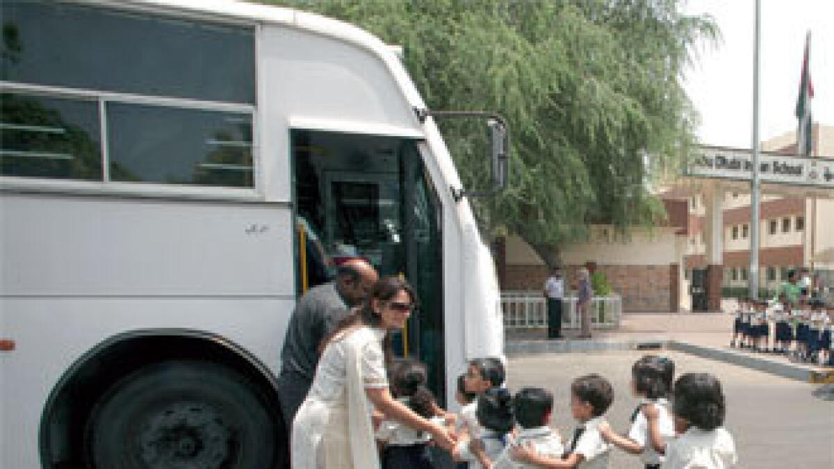 Safety takes front seat in Abu Dhabi school buses