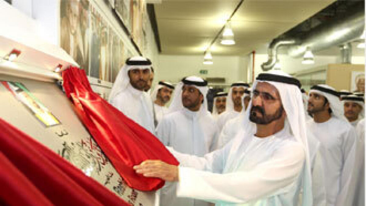 Mohammed opens Albayan, Emarat Alyoum new premises