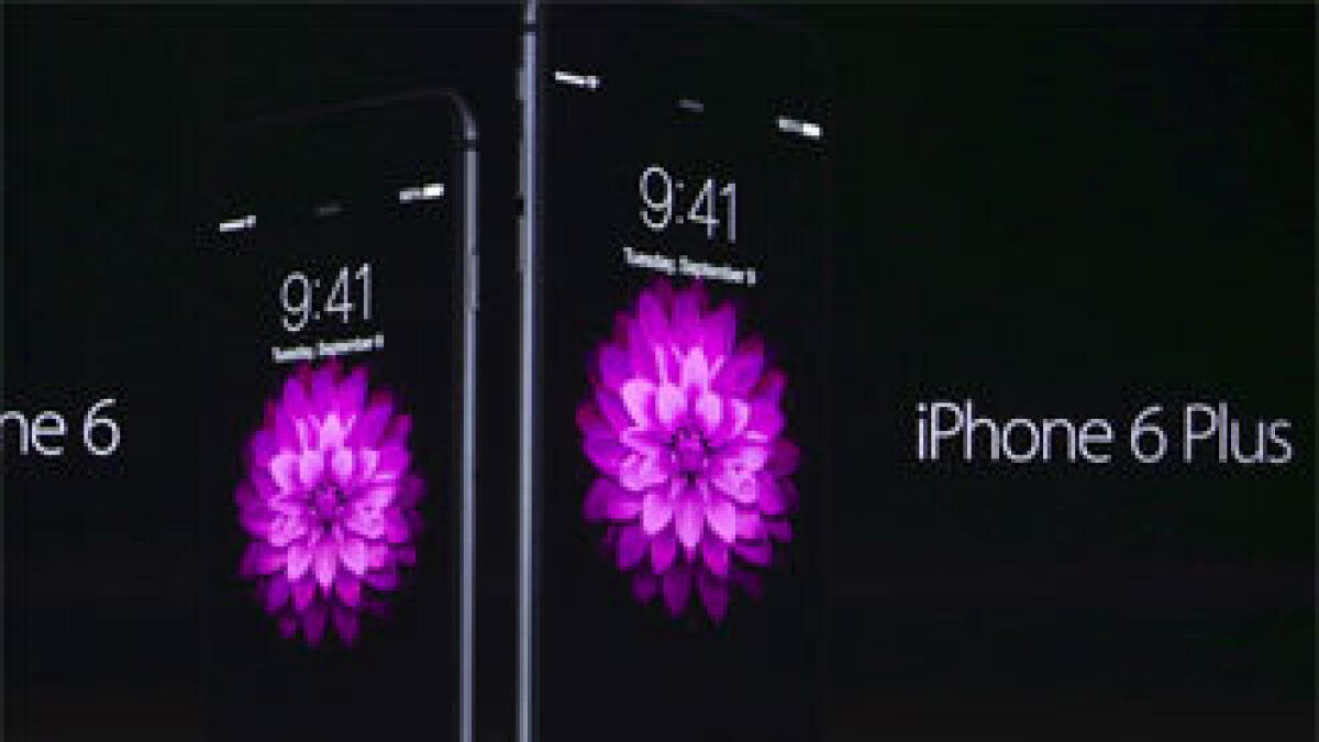 Apple announces the iPhone 6 and the iPhone 6 plus