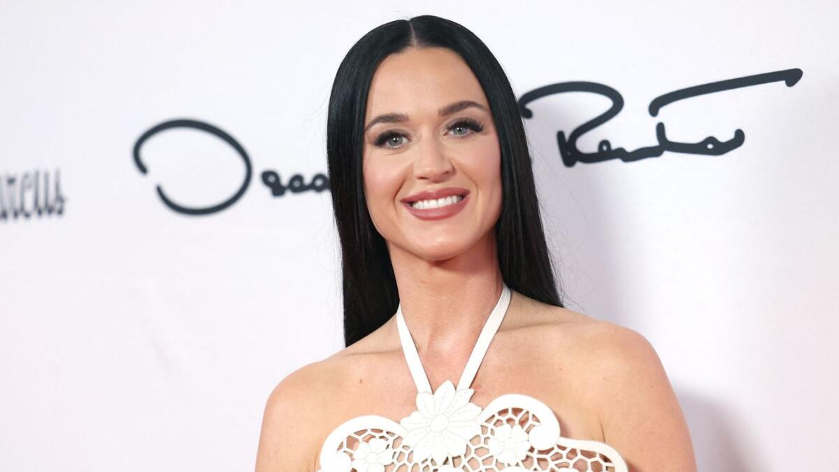 Katy Perry  (Photo by AFP)