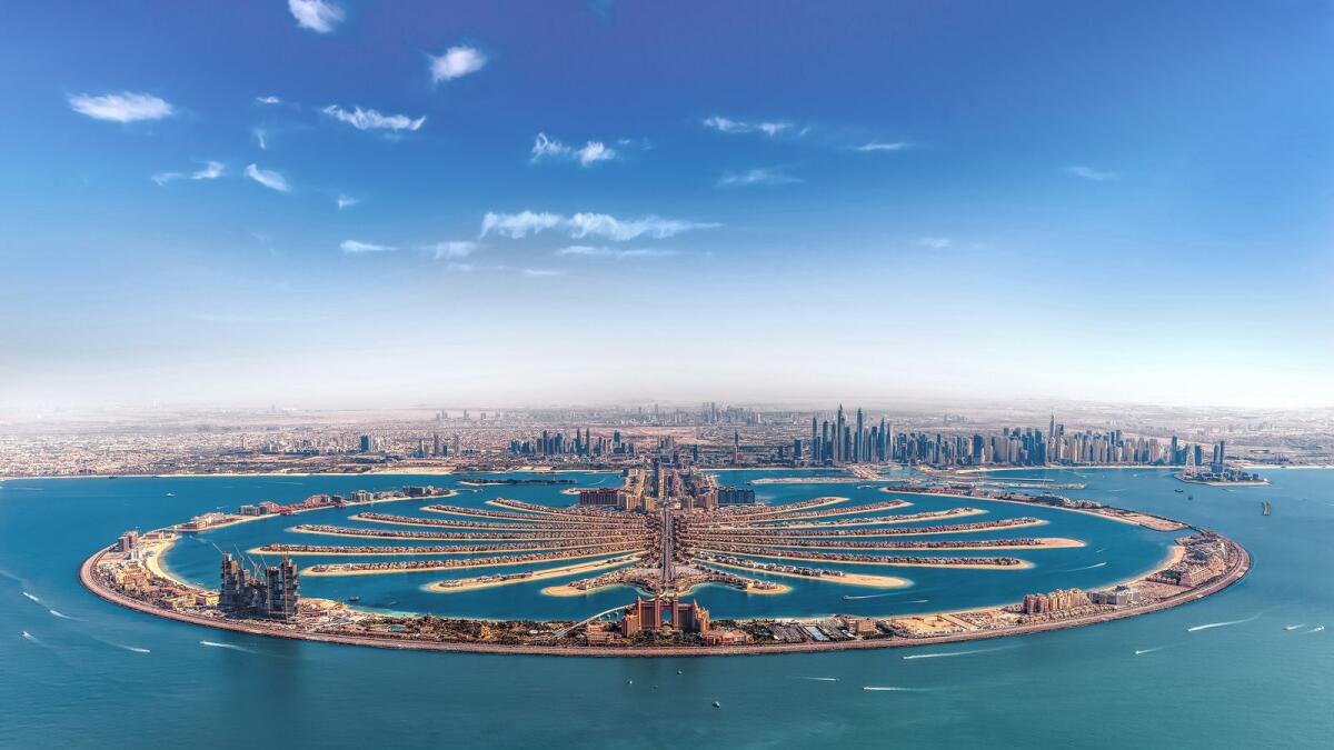 A view of Palm Jumeirah. - File photo