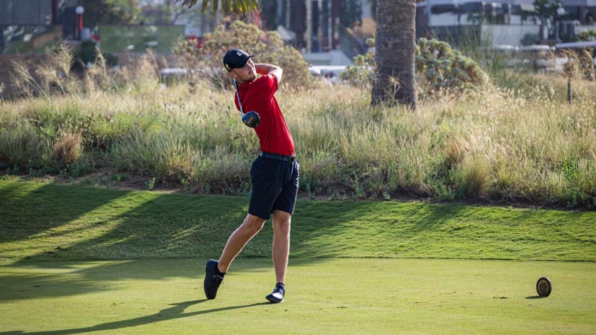 Dubai golfer Dominic Morton, off on his golf journey on a golf scholarship to Odessa University, Texas, US.- Supplied photo