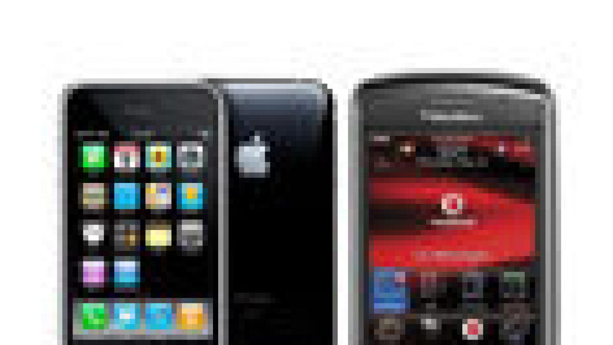 iPhone replaces Blackberry for bankers