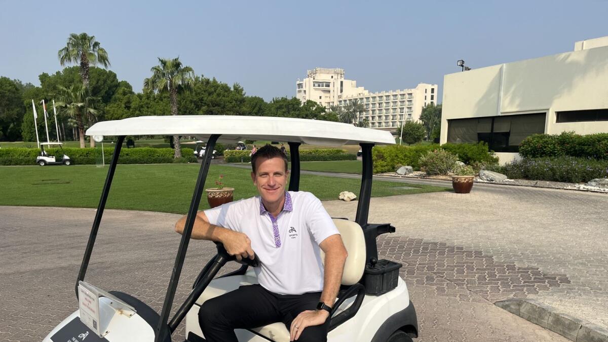Stuart McMurdo, the Director of Sports at JA The Resort, Jebel Ali. - Supplied photo