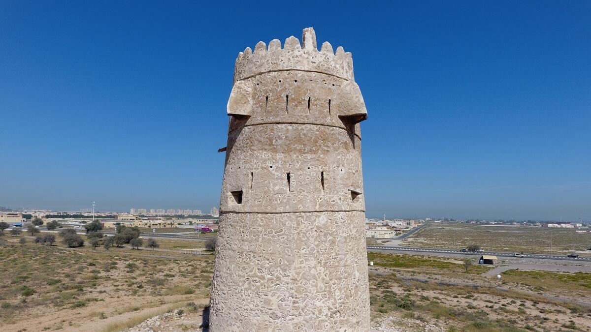 Ras Al Khaimah, UAE, history, tower, Al Jazira Al Hamra, Ras Al Khaimah Department of Antiquities and Museums  
