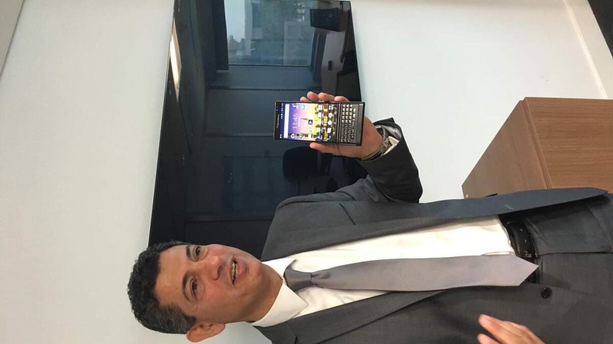 Android-powered BlackBerry Priv in UAE in early January