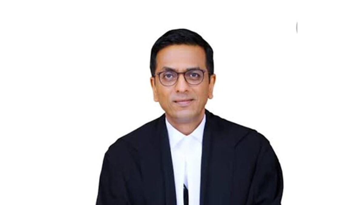 Justice DY Chandrachud. — ANI file