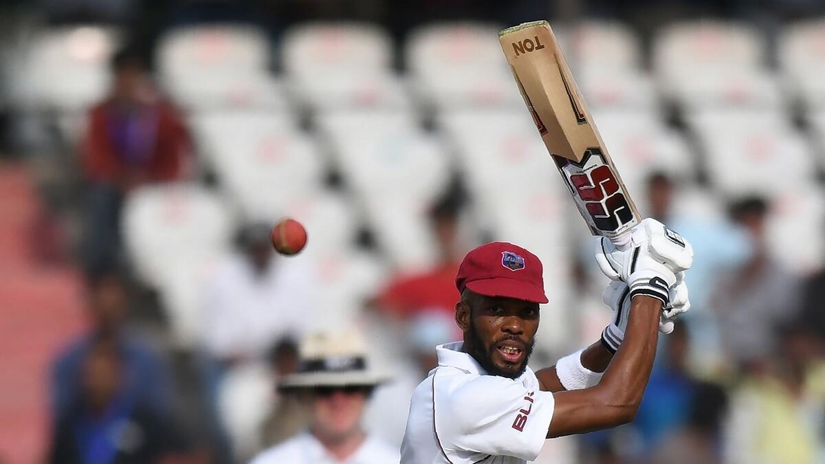Chase lifts West Indies spirits in second Test against India 