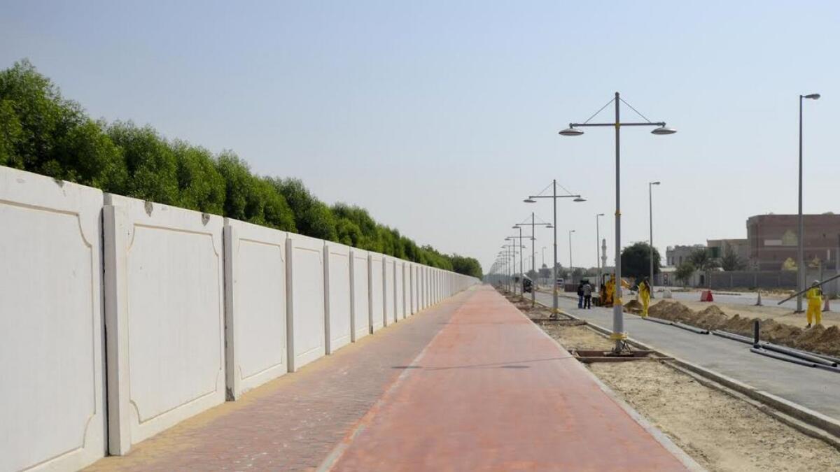 Now jog on Dh7.4 million pathway in Sharjah