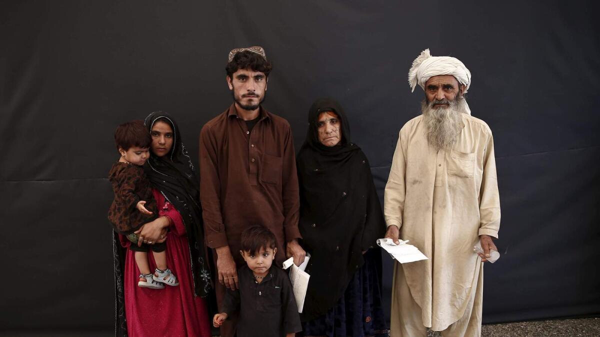 Afghan refugees return reluctantly from Pakistan