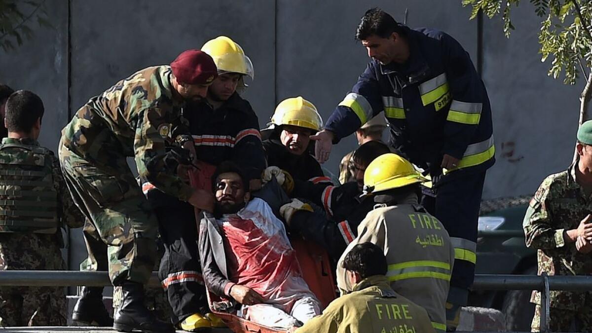 Afghan blasts: Kabul charity hit by bomb and gun attack