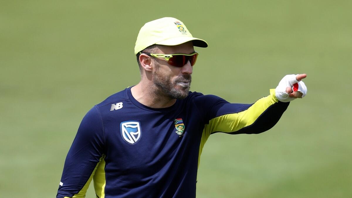 Du Plessis wants Proteas to pass character test 