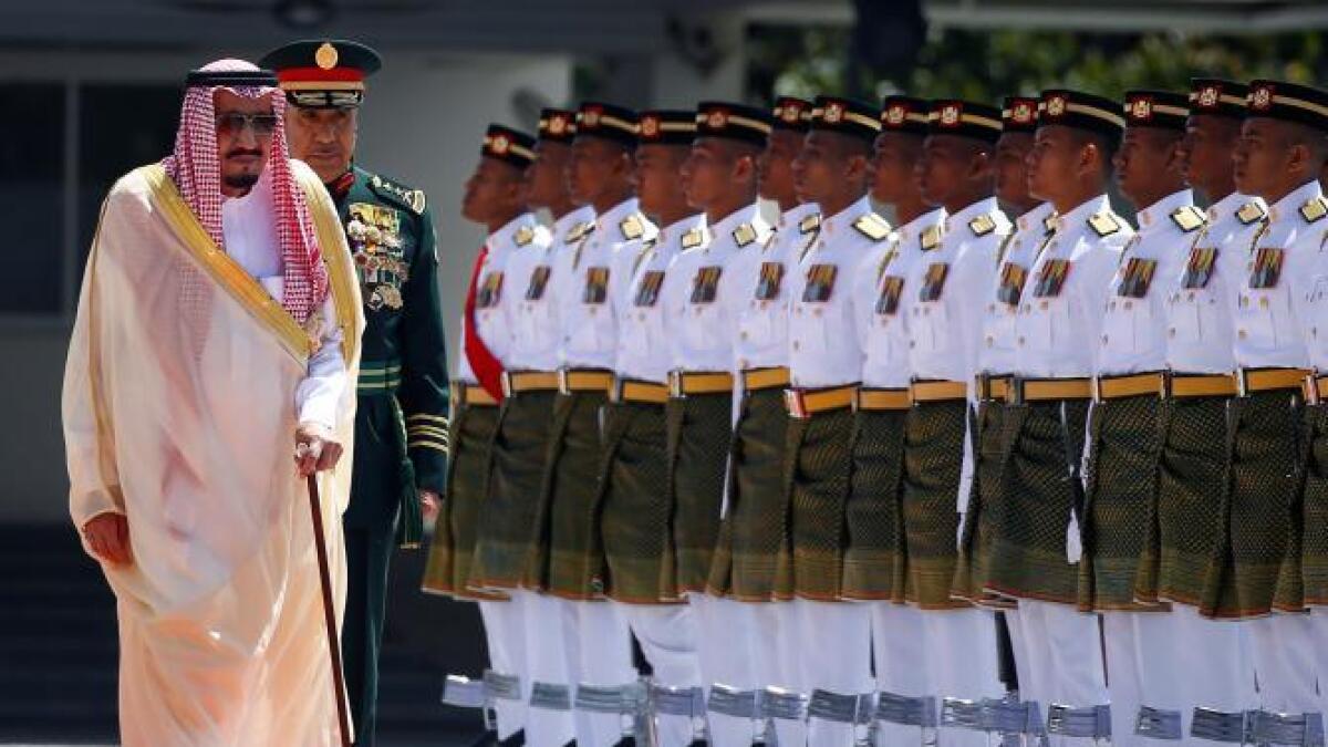 Malaysia rolls out red carpet as Saudi King kicks off Asia tour