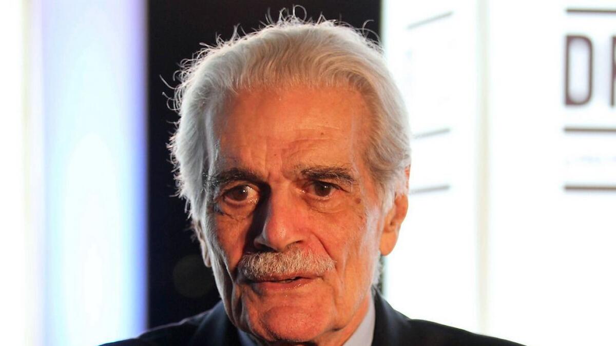 Omar Sharif was best known for his title role as Doctor Zhivago in the Oscar-winning film.