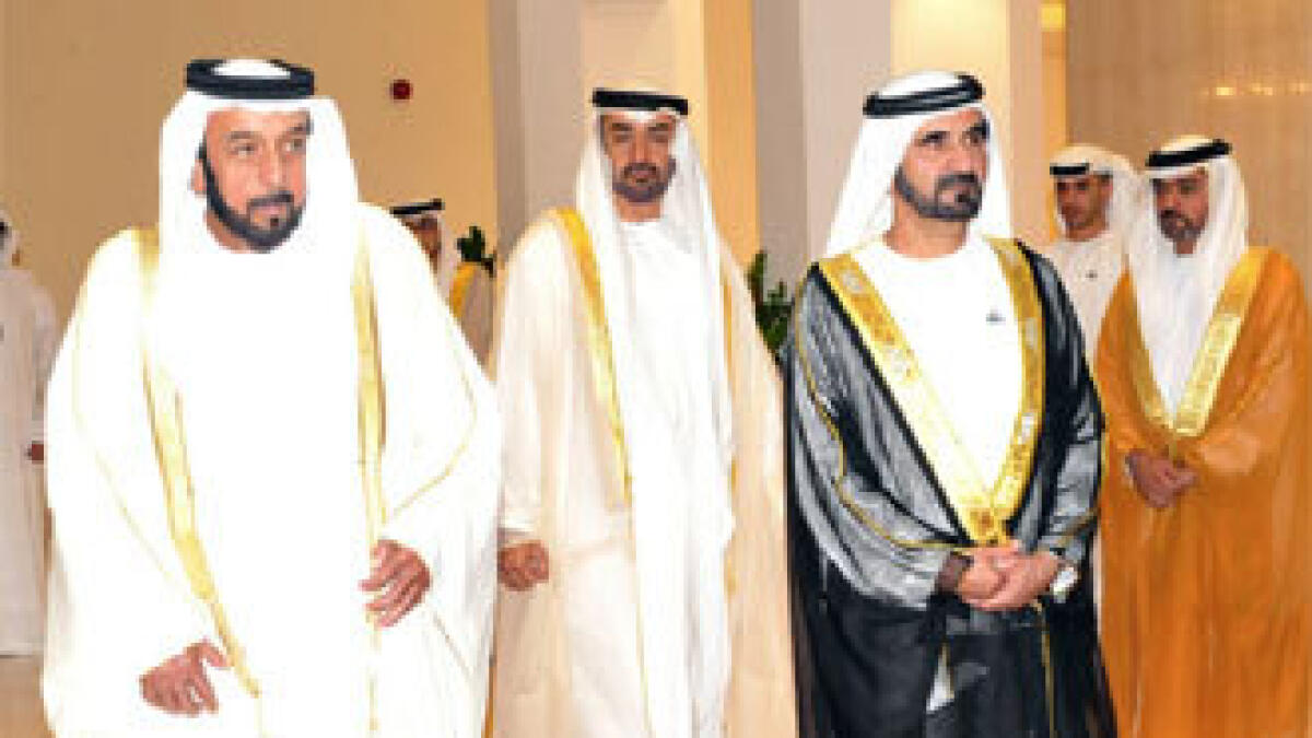 UAE leaders make peace wish for Eid