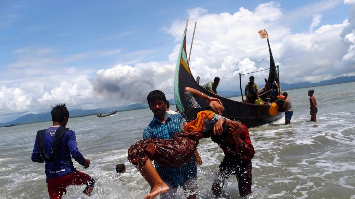 12 dead, scores missing as boat with Rohingya refugees capsizes