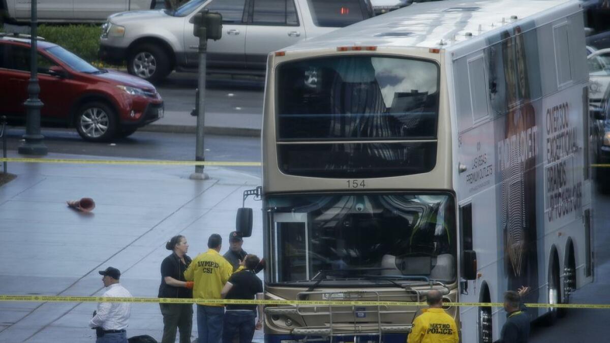 Vegas Strip reopens after gunman surrender, fatal shooting