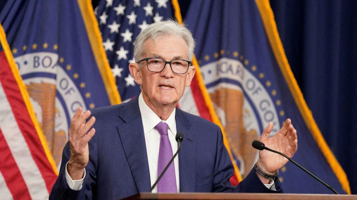 Fed chair Jerome Powell has repeatedly insisted that the Fed is “data-dependent” and will not be swayed by politics. — Reuters file