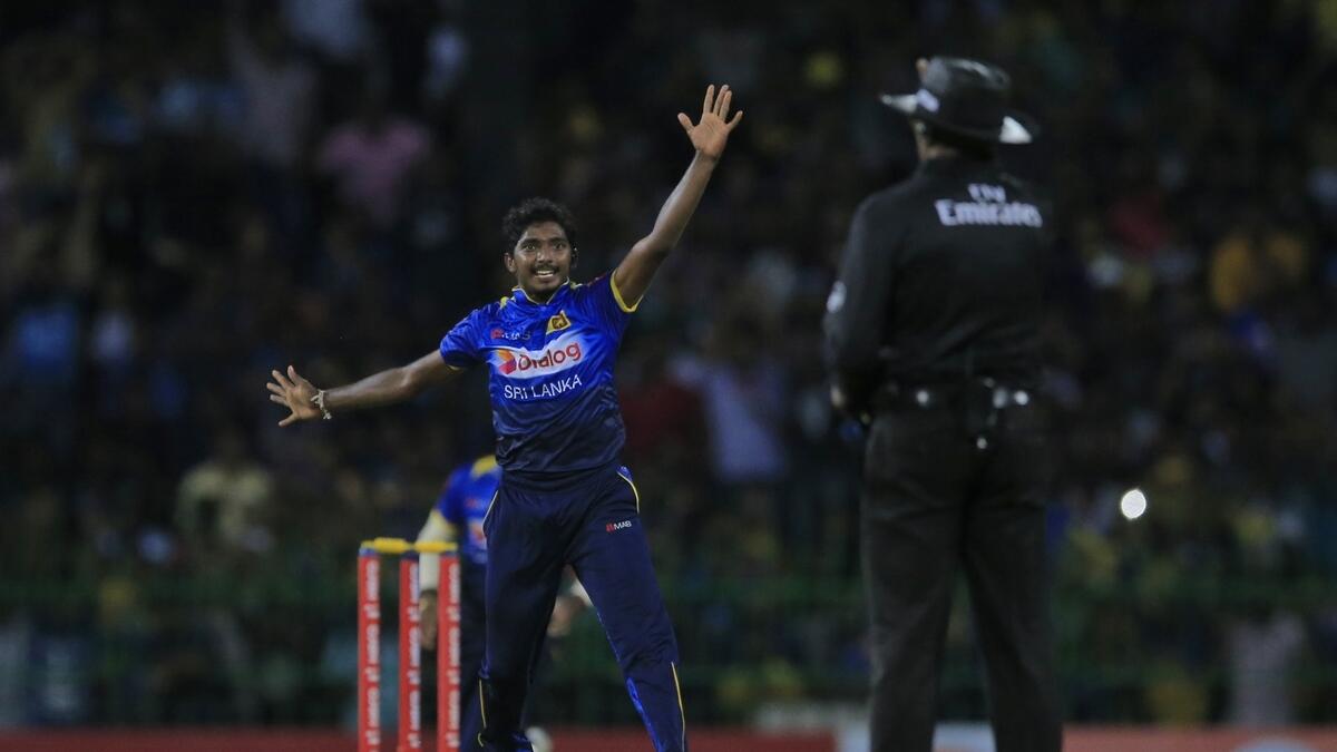 Sri Lanka edge out South Africa by three wickets in only T20