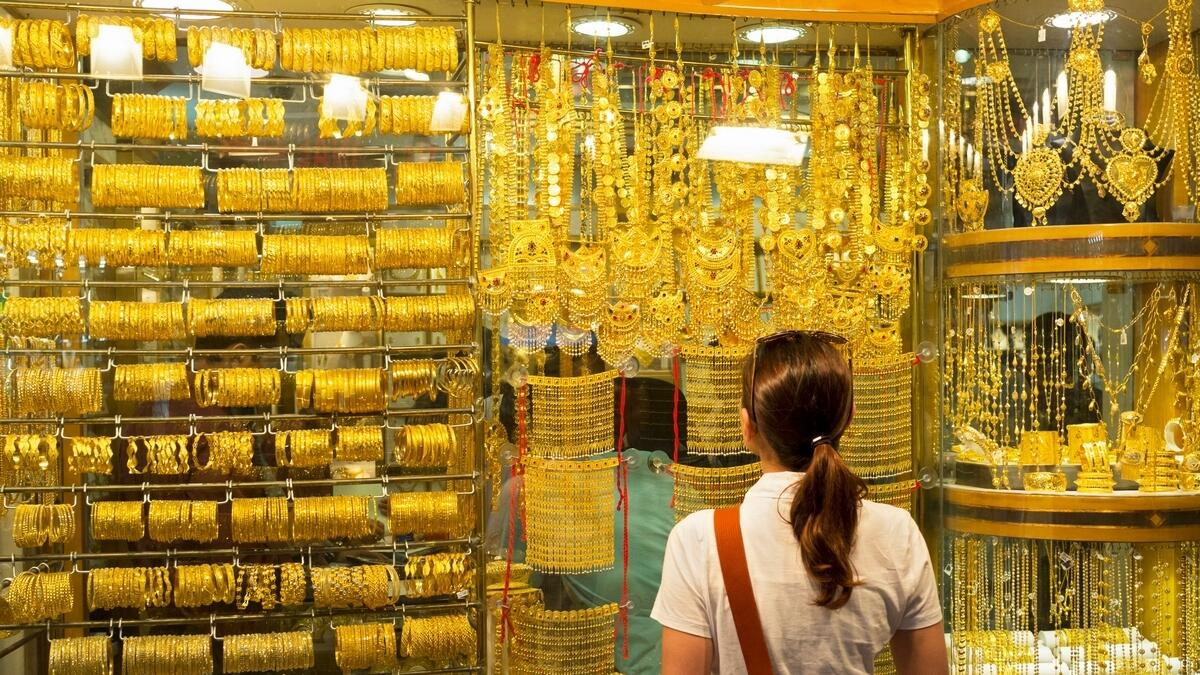 The UAE has the world’s second-highest consumer demand for gold jewellery per capita at 5.07 grams. — File photo