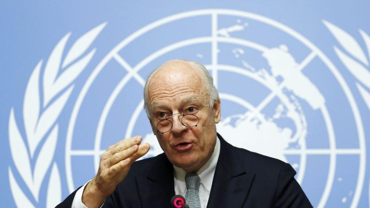 Syria peace talks delayed until Friday: UN envoy